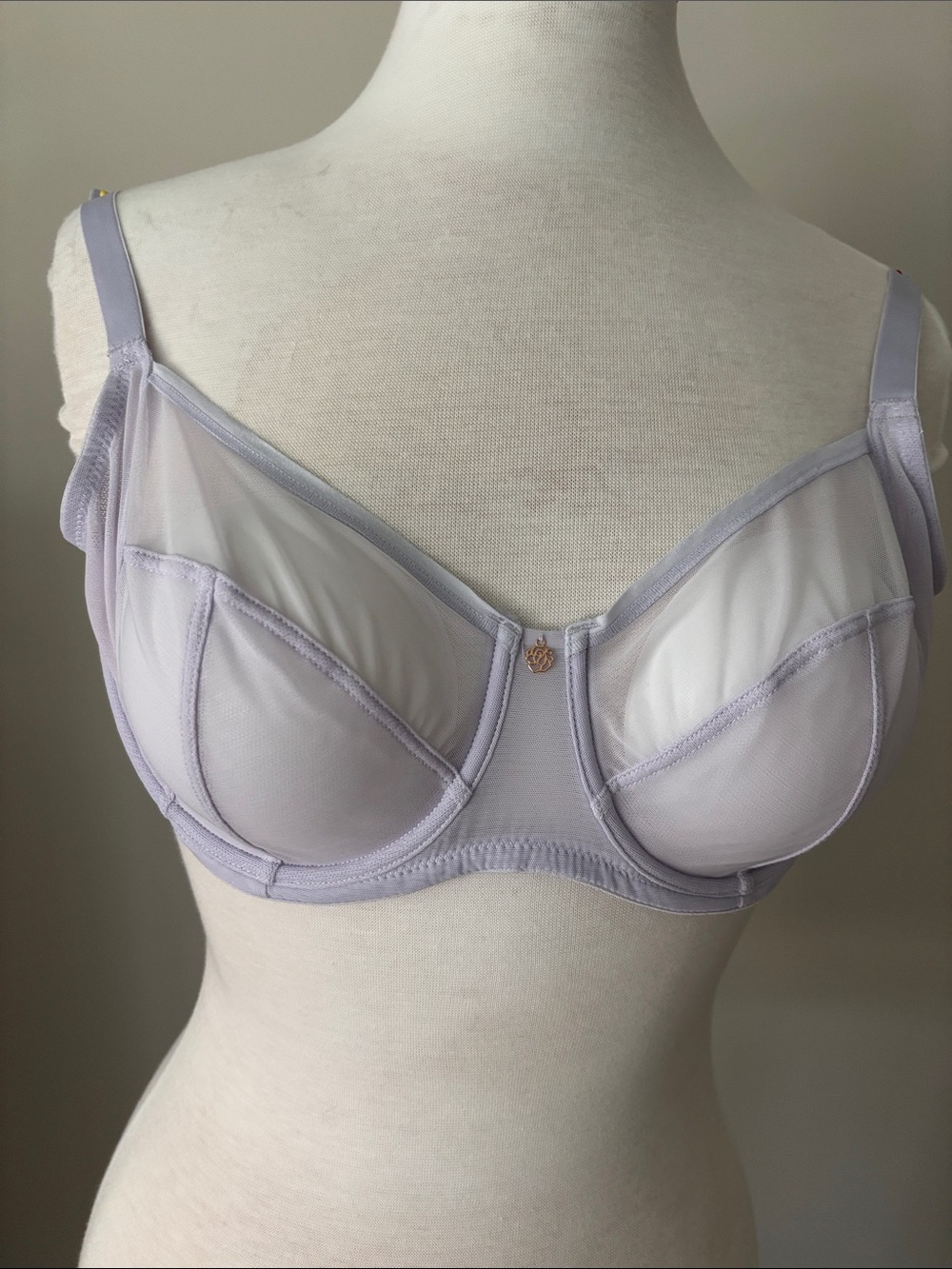 Skarlett Blue Lavender Sheer Underwire Bra